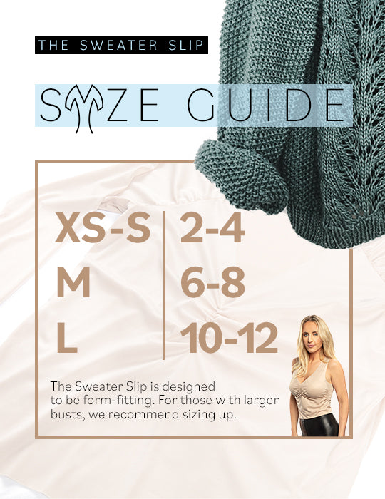 Sweater Slip Sizing Guide